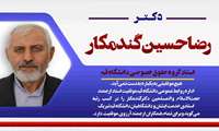 ارتقاء دکتر رضاحسین گندمکار به مرتبه استادی